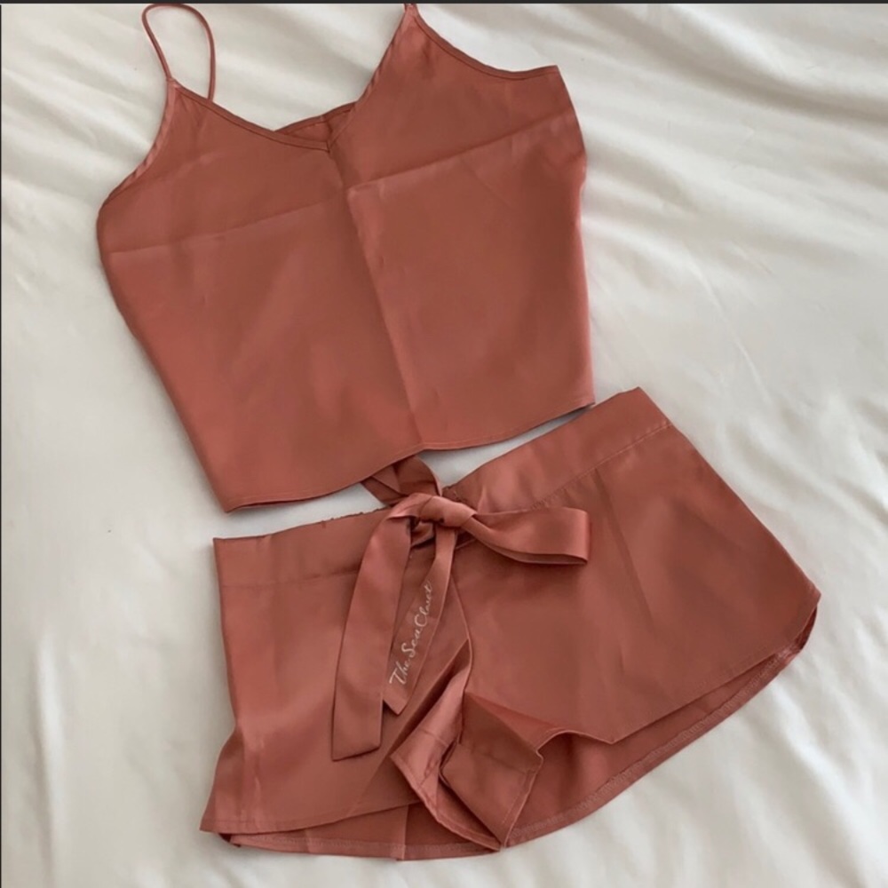 Silk sleep set